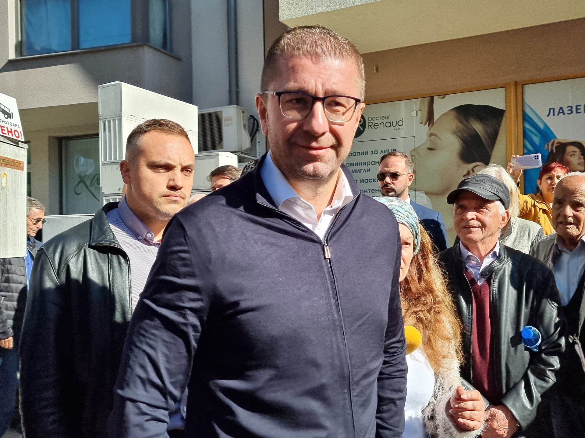 Лидерът на опозиционната ВМРО-ДПМНЕ Християн Мицкоски 