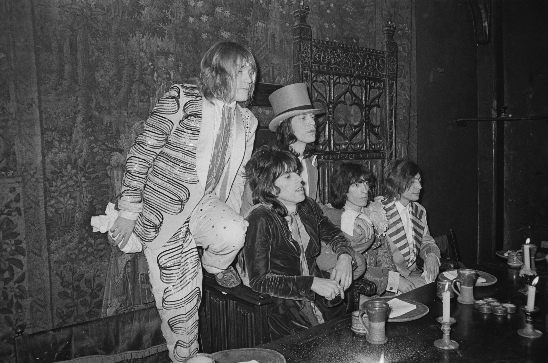 Rolling Stones на парти, 70-те