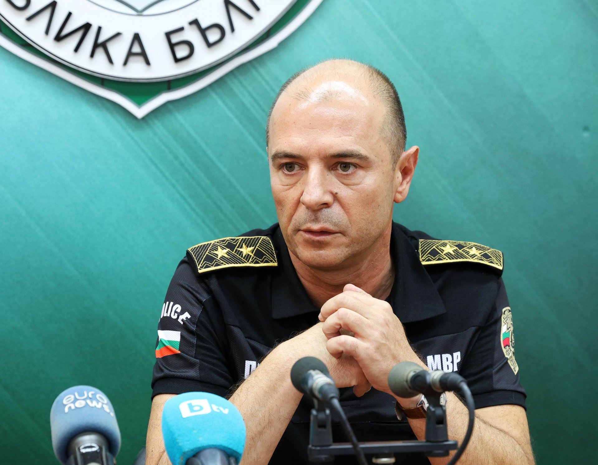 Директорът на полицията в Бургас старши комисар Калоян Калоянов