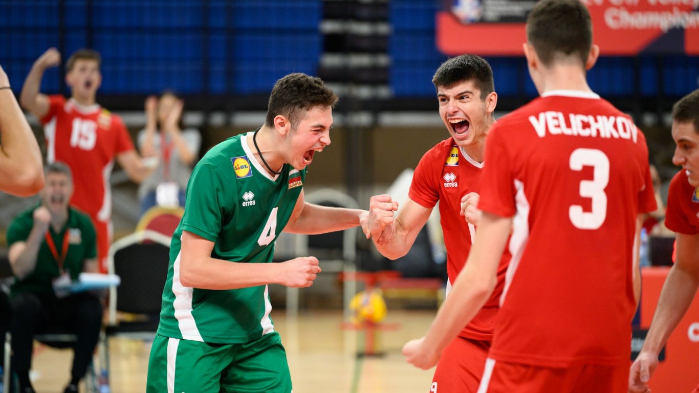 Волейболна България e втора в Европа при 17-годишните