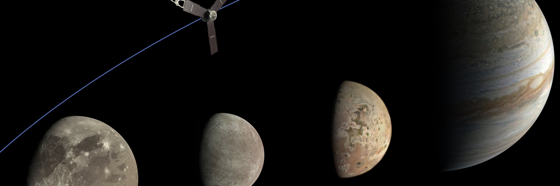Сондата „Джуно“ направи най-близкото си приближаване до Йо – огнената луна на Юпитер