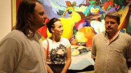 Братята Калоян и Стилиян Смокови представиха първата си изложба живопис