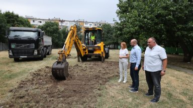 Започна изграждането на нова сграда на 108-а детска градина в ж.к. „Дружба“