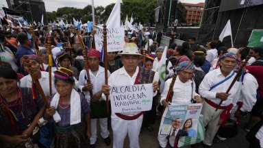 Балотажът на президентските избори в Гватемала ще бъде тест за демокрацията