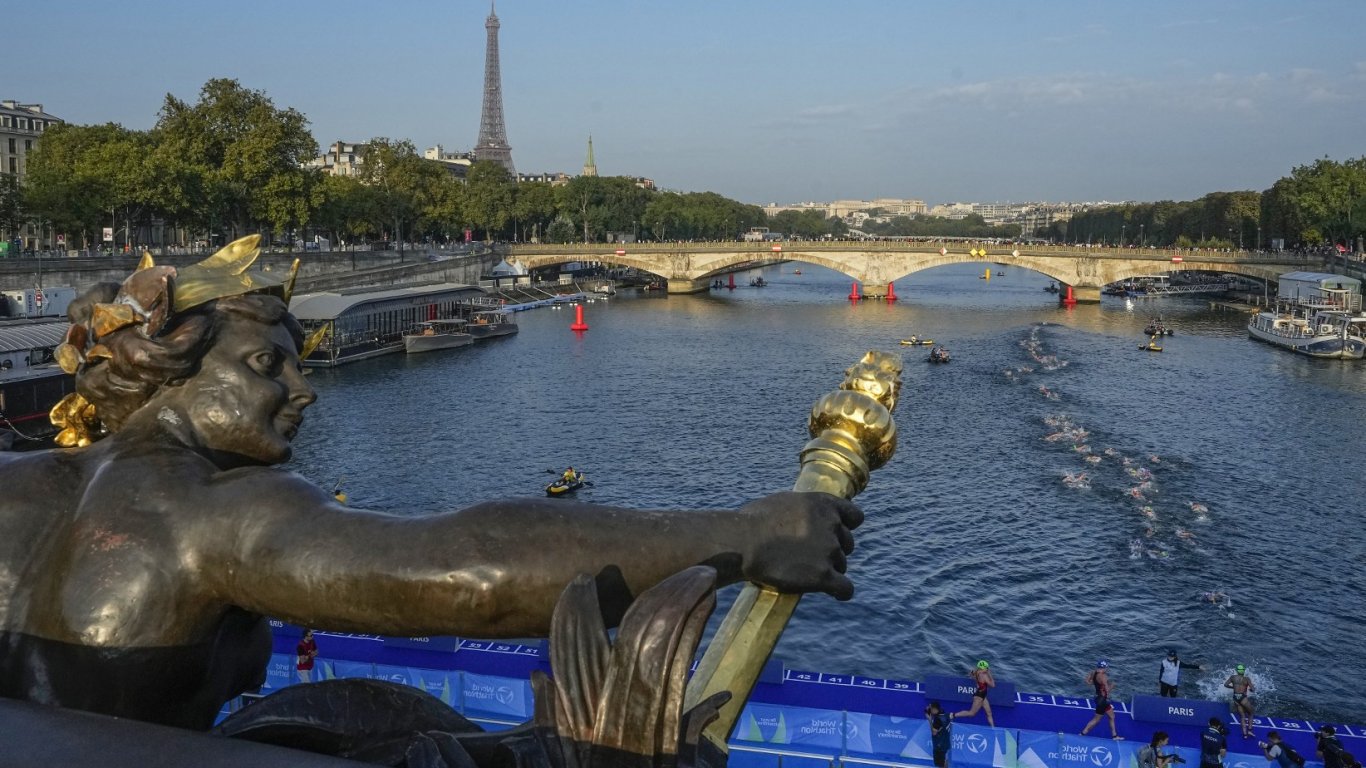 Притеснения в Париж преди Олимпиадата заради лошото качество на водата 