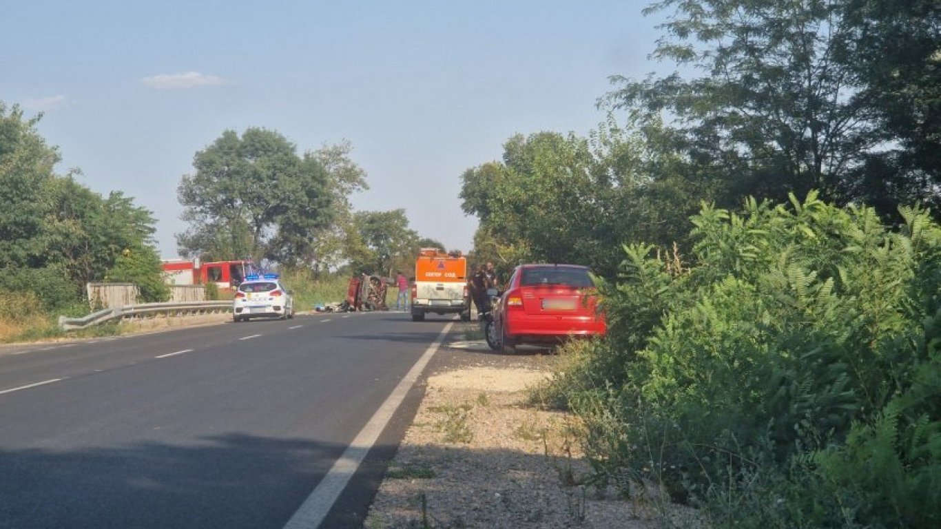 Отнето предимство взе живота на двама шофьори край Пловдив