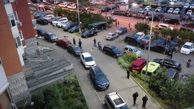 Кореспондентка на Ройтерс беше в района Одинцово близо до населеното