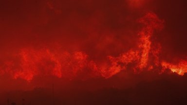 Ранените са били настанени в болници Продължава борбата по въздух