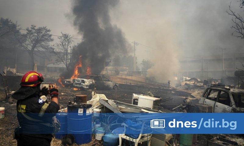 Все още въздухът в Александрупулис и около Александруполис е токсичен,