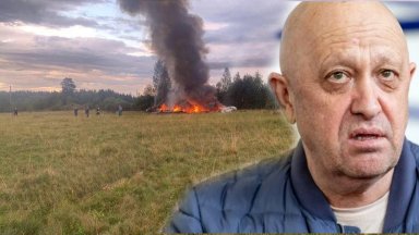 Жителите на Тверска област са заснели падането на самолета на