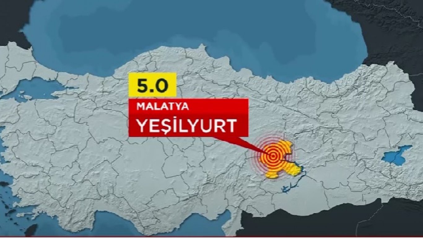 Земетресение от 5 по Рихтер отново разлюля Малатия в Турция (видео)