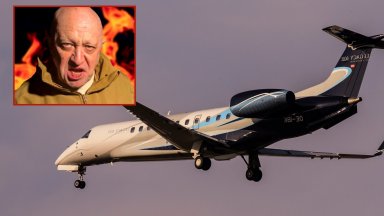 Самолетът на Пригожин е един от най-безопасните в света: За 20 г. само един инцидент