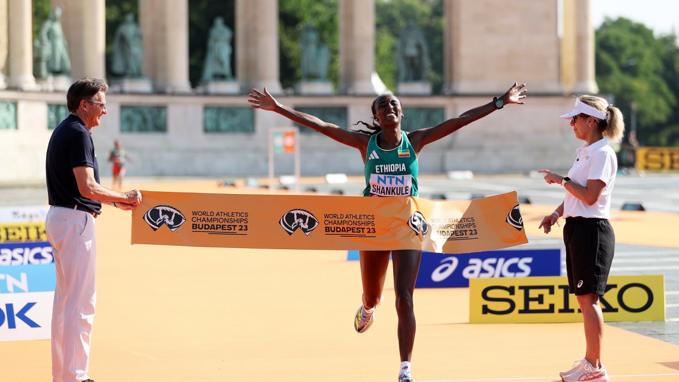 Етиопски триумф в маратона на Световното, Милица Мирчева е 36-а