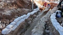 Археолози откриха 300-метрова отсечка от акведукт от периода на Втория храм в Йерусалим