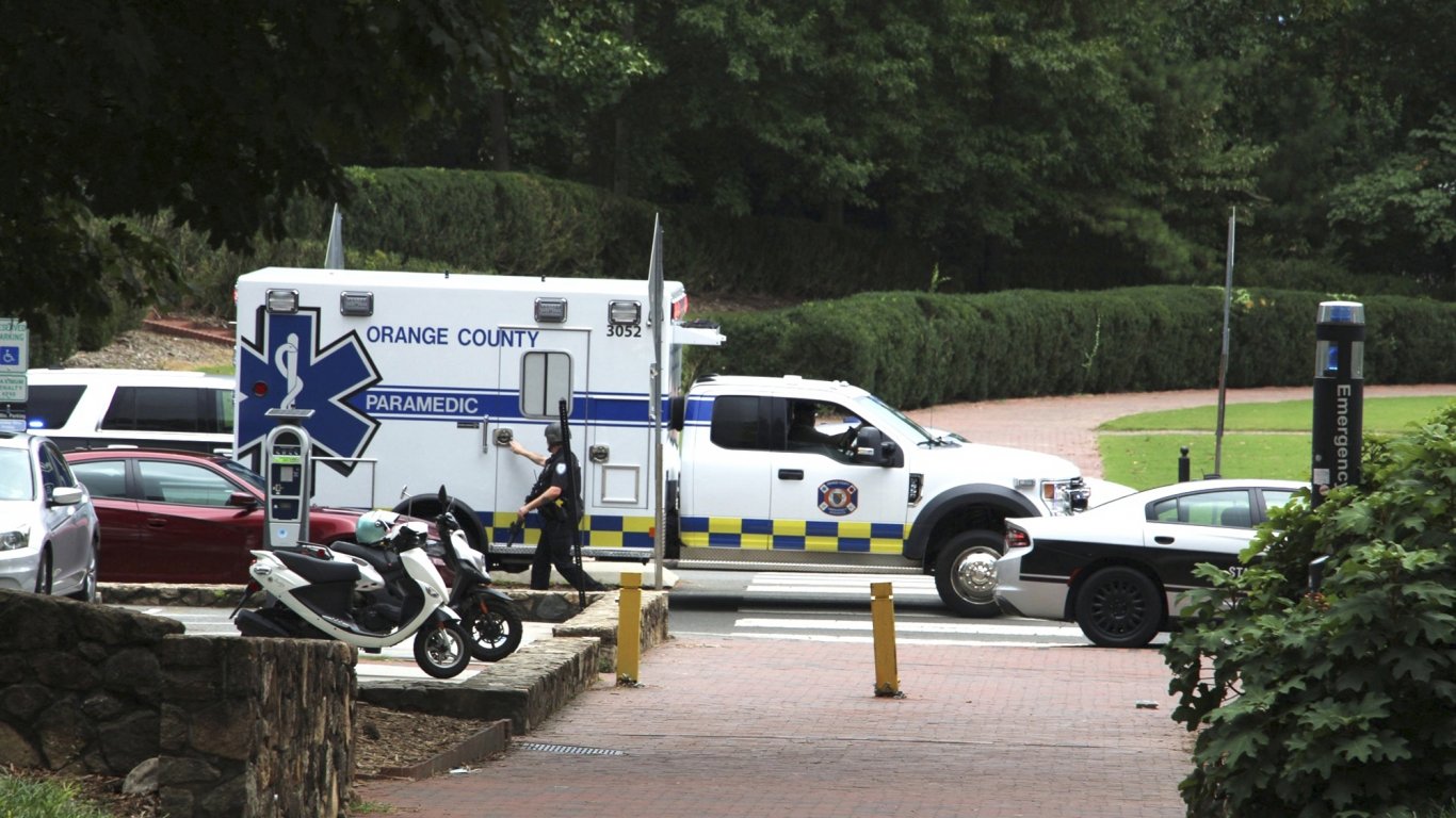 Стрелба в университет в Северна Каролина, студенти скачали през прозорците, за да се спасят