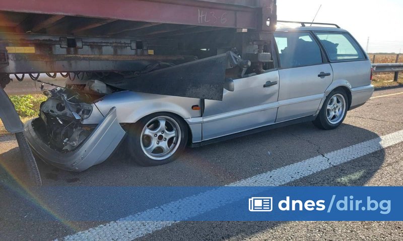 Инцидентът е станал на км. 356 от магистралата в посока