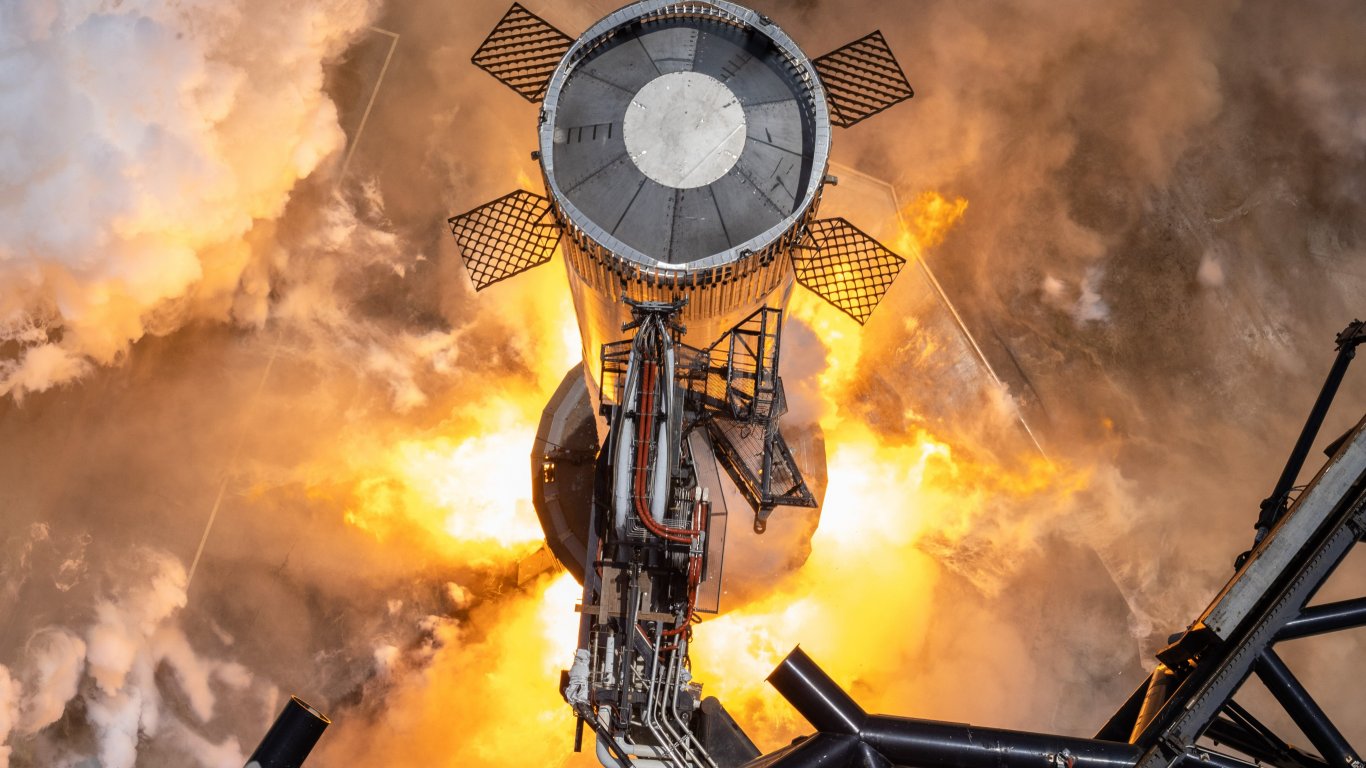 SpaceX публикува снимки от последния тест на Starship