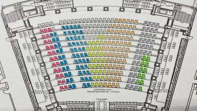 Следват народните избраници от ДПС които сядат в центъра на