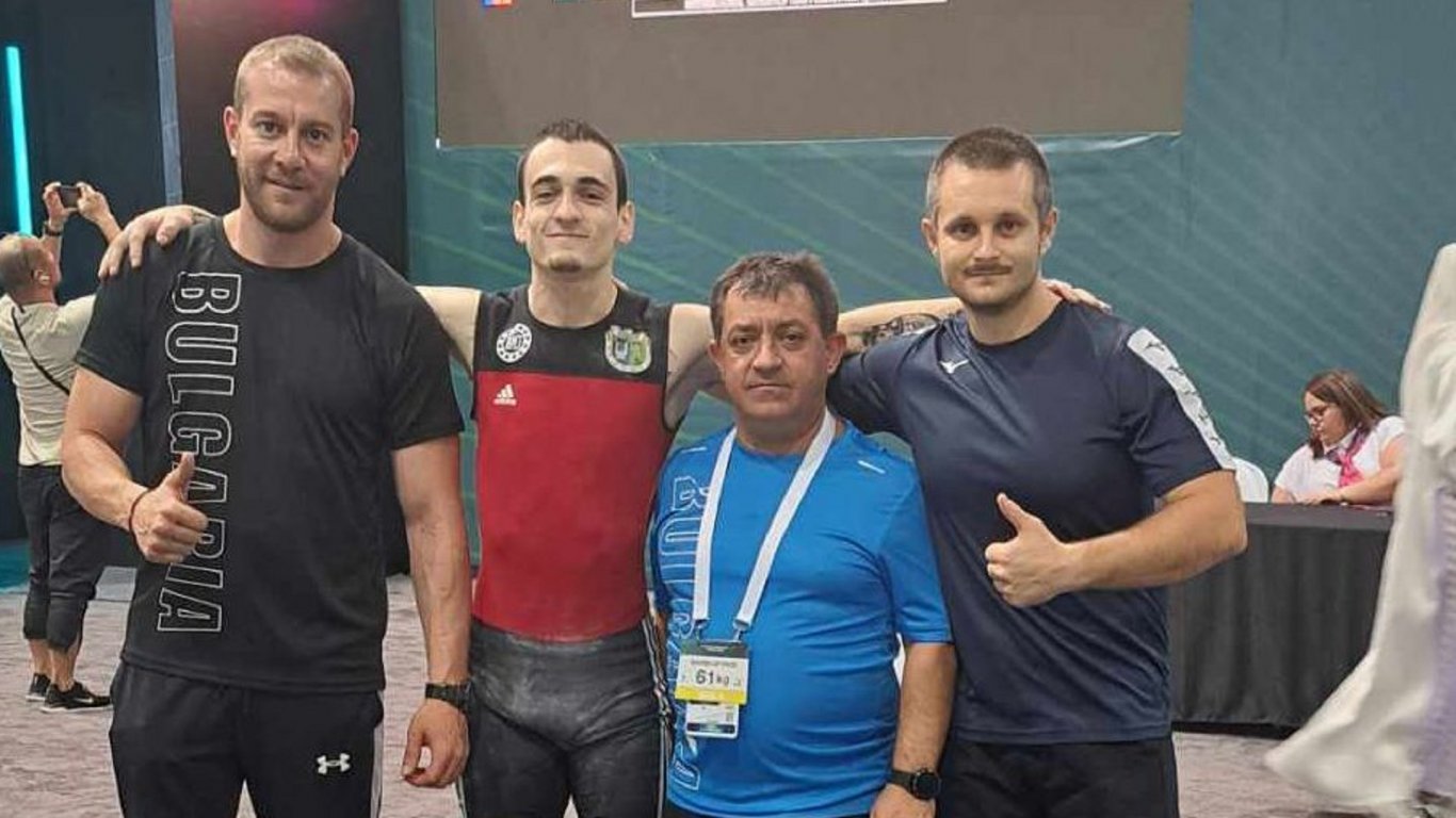 Дебютантът Димов с шесто място на Световното по щанги
