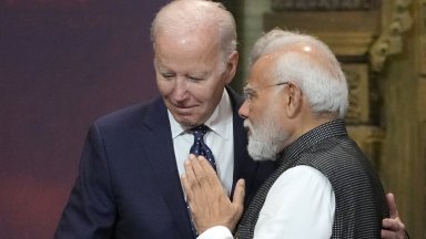 Моди и Байдън изтъкнаха "силното и трайно партньорство" между Индия и САЩ