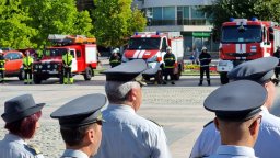 Русе отбеляза 140 години от създаването на противопожарната си служба