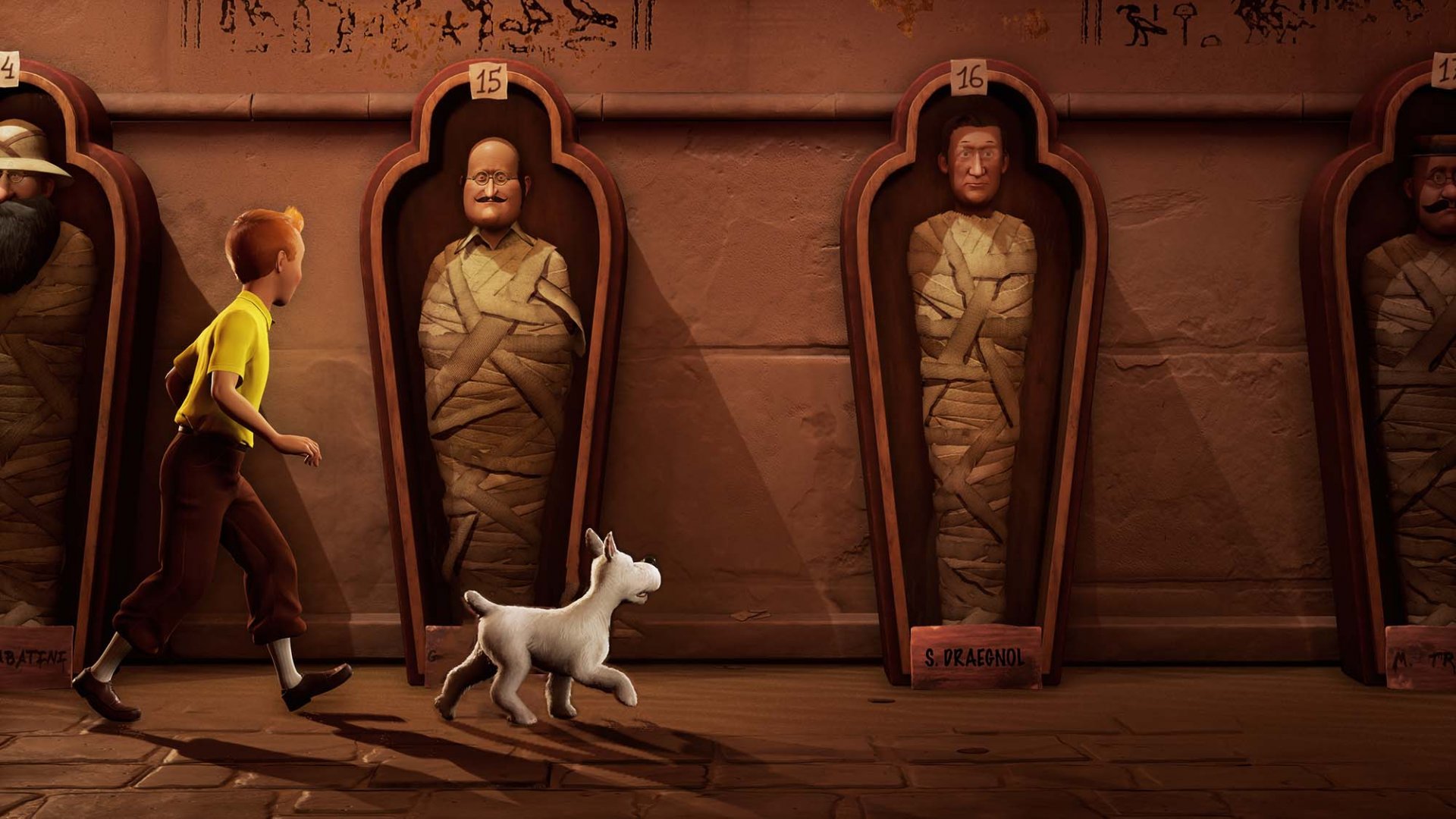 Приключенската екшън игра Tintin Reporter: Cigars of the Pharaoh ще бъде пусната на 7 ноември