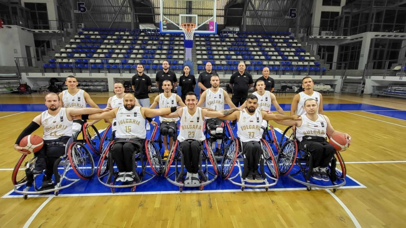 Победно начало за националите по баскетбол в колички на Европейското