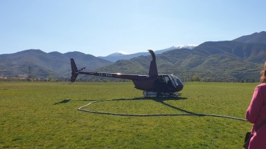 Хеликоптер изчезна след излитане от гоцеделчевското село Гърмен