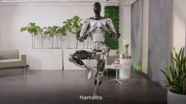 Какво може роботът на Tesla (видео)