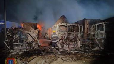 Украинската противовъздушна отбрана свали тази нощ 120 от 150 руски