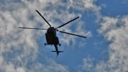 Хеликоптер падна в морето на северната част на гръцкия остров Евбея 
