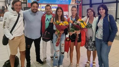 Европейските тенис шампионки се прибраха в България