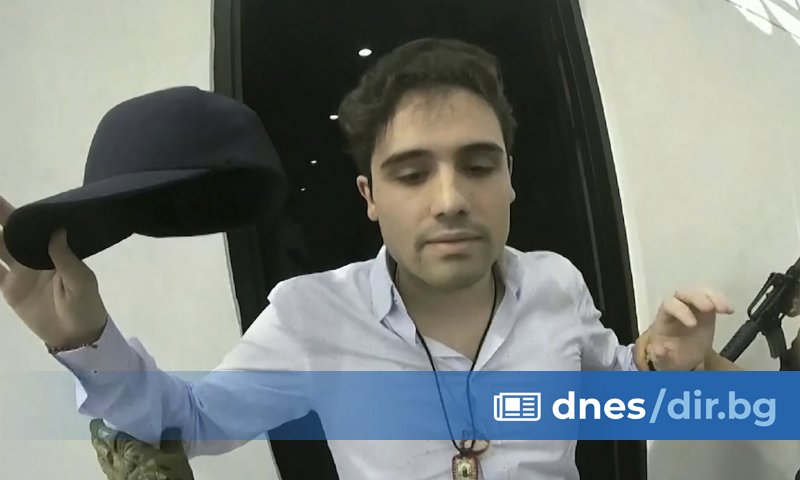 Овидио Гусман Лопес - един от синовете на известния мексикански