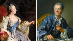 Екатерина Велика назначила Дидро на заплата и му купила къща в Париж
