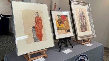 Картина на Егон Шиле, оценена за над един милион евро, е изчезнала от частен дом
