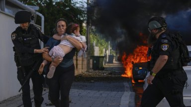 Световният взор отново е вперен в Израел: Войната в снимки (галерия) 