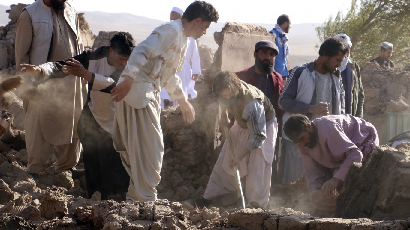 48 часа след унищожителните трусове: Земята в Афганистан пак се разлюля силно (снимки)