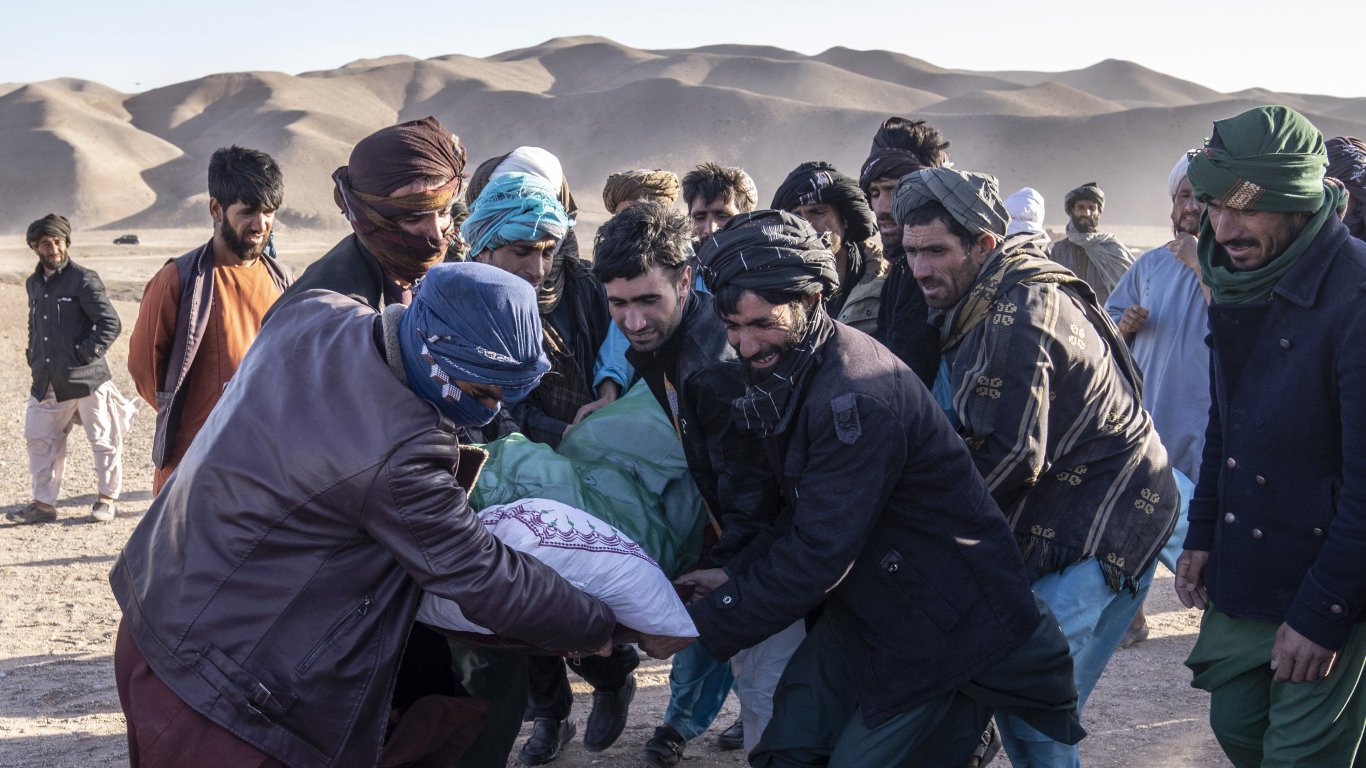 Нов трус от 6,3 по Рихтер разлюля Северозападен Афганистан