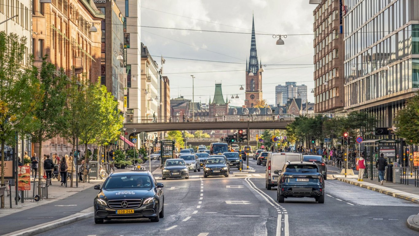  Без коли на дизел и бензин в центъра на Стокхолм от 2025 година