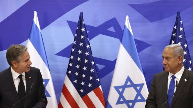 Блинкън потвърди подкрепата на САЩ от Тел Авив: Тук сме, никъде няма да ходим