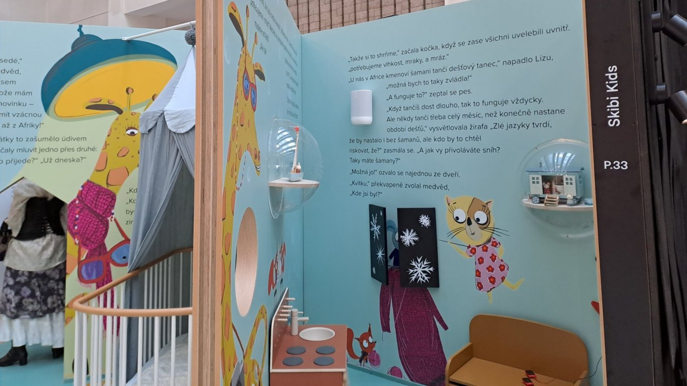 инсталация на Skibi Homе – детската стая 