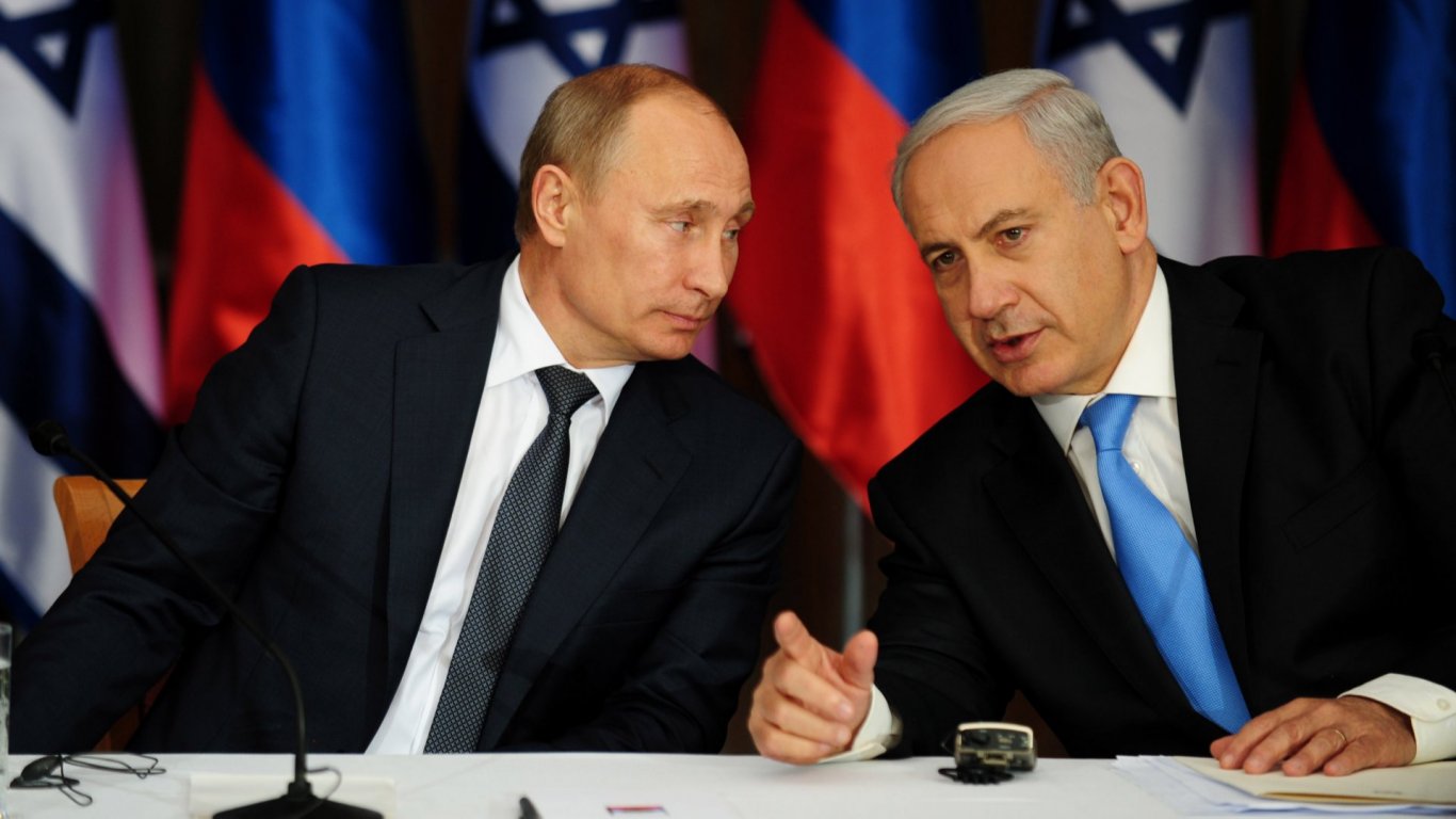 Путин предложи на Нетаняху посредничество за мир в Газа
