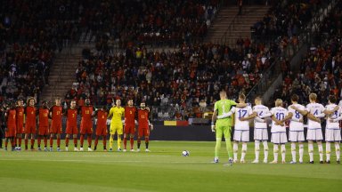 УЕФА взе финално решение за прекратения мач между Белгия и Швеция