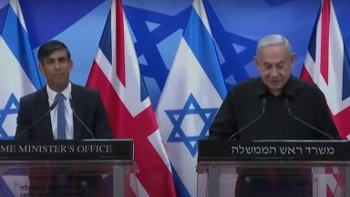 Сунак приветства допускането на хуманитарна помощ в ивицата Газа и