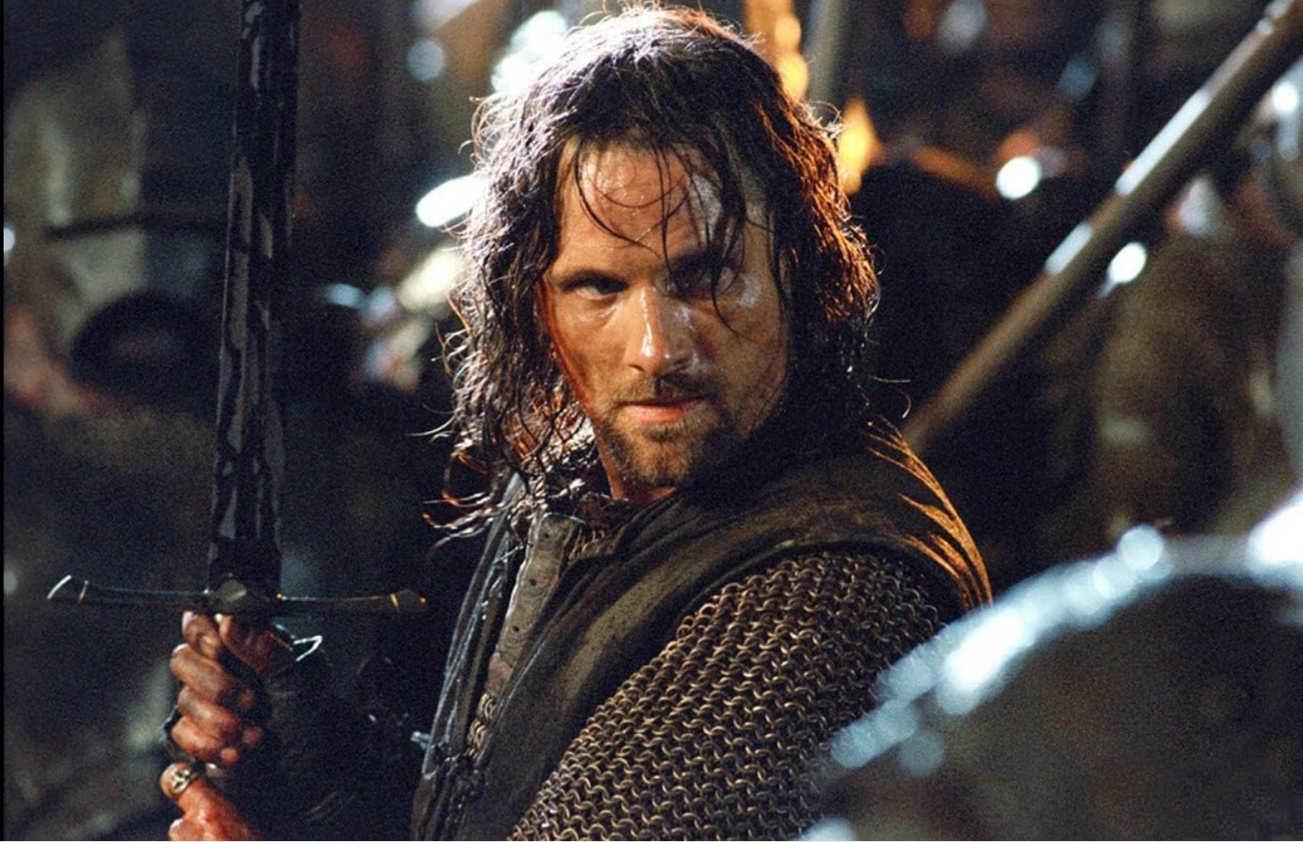 Viggo Mortensen ble en global stjerne med sin rolle som Aragorn i Ringenes Herre