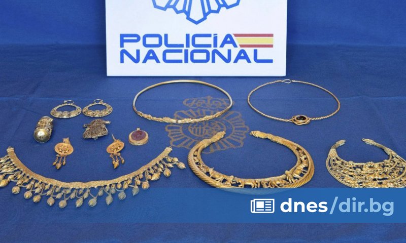 Предстои бижутата да бъдат предадени за експертиза на испанския Национален