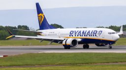 Ryanair е превозила 19,3 милиона пътници през юни