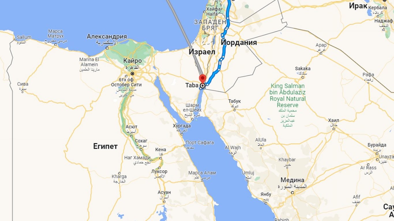 Ракета падна в египетски град на границата с Израел, шестима са ранени 