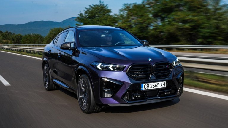 Новото BMW X6 M Competition е в България – шофирането му води до пристрастяване