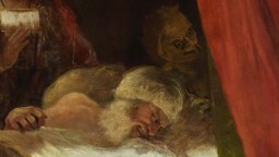"Изгубено" изображение на дявол се откри в картина на Джошуа Рейнолдс